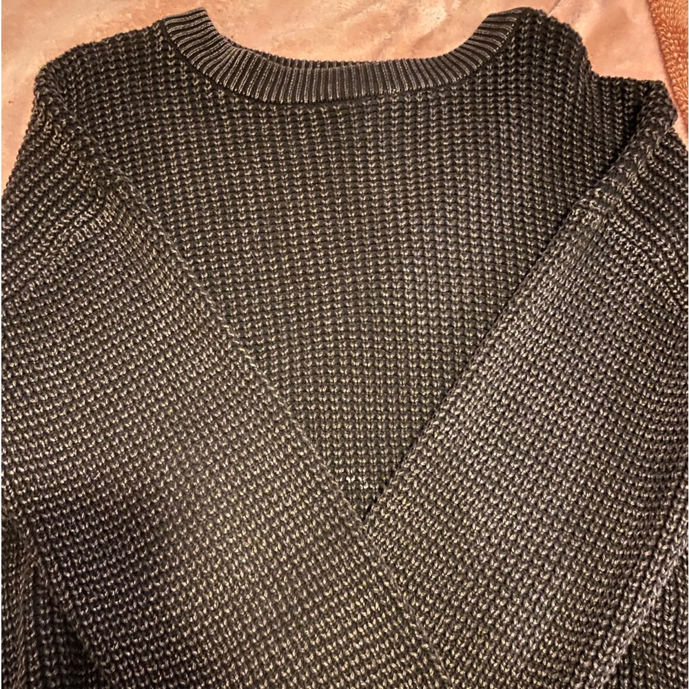 Cozy black sweater